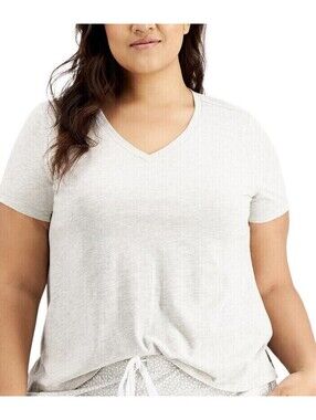 Charter Club Womens Plus Size Sleep T-Shirt Size 1X Size 1X